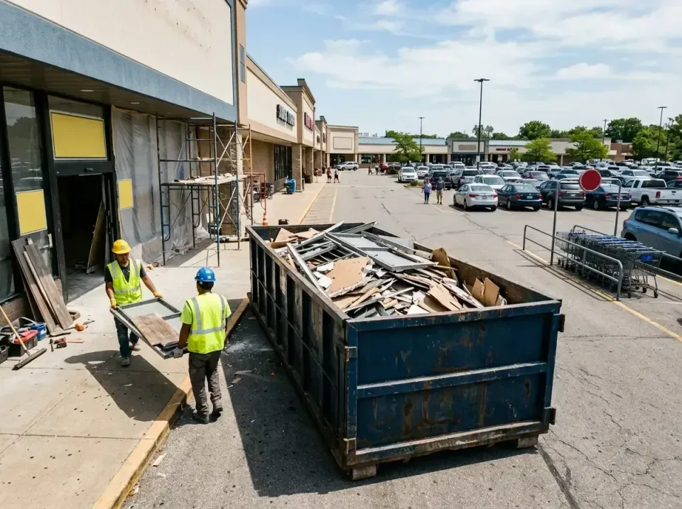retail-store-renovation-debris-003 — frequently asked questions, Roll-off Dumpster Rentals in Sherrelwood, CO